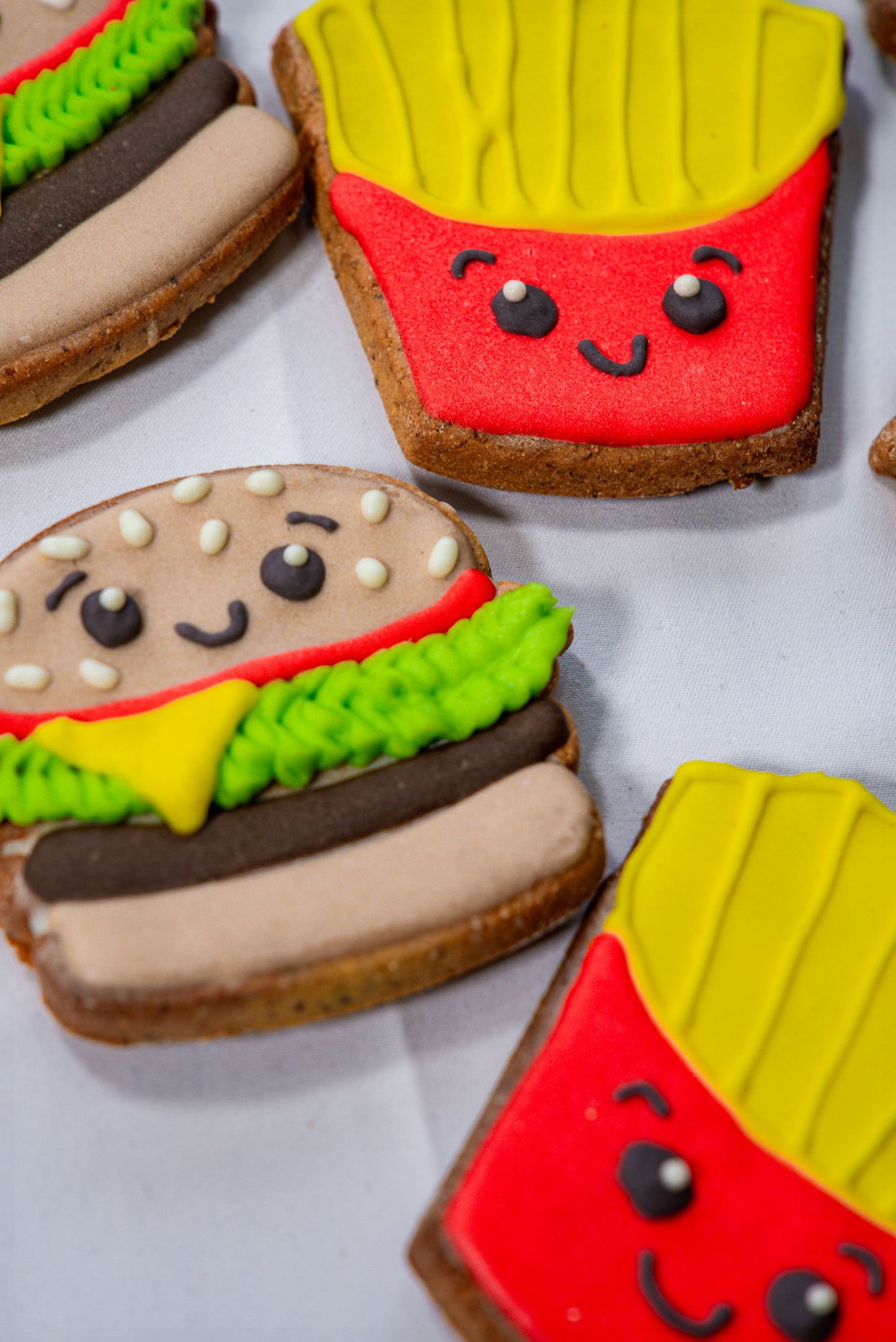 Smiley Burger & Fries