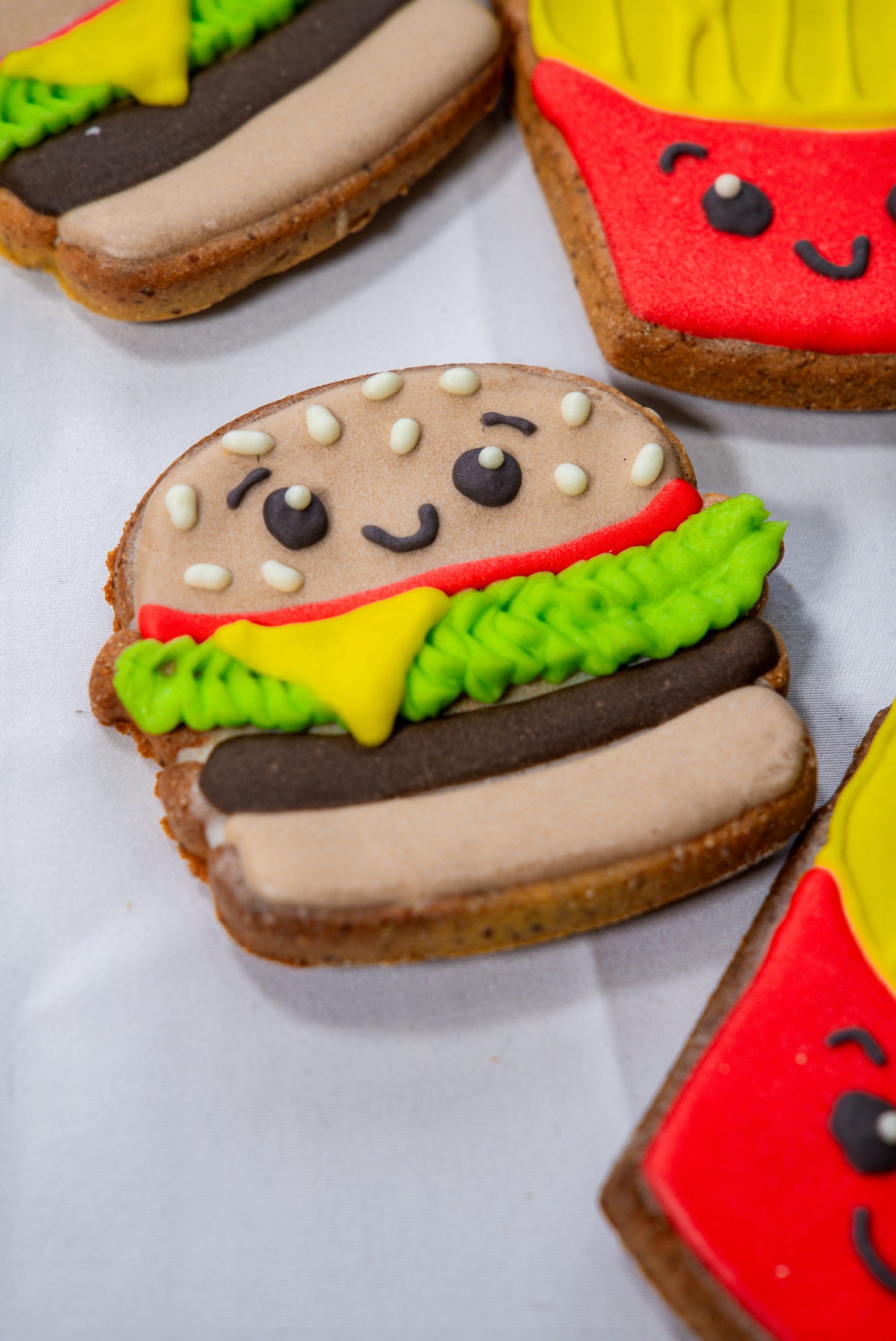 Smiley Burger & Fries
