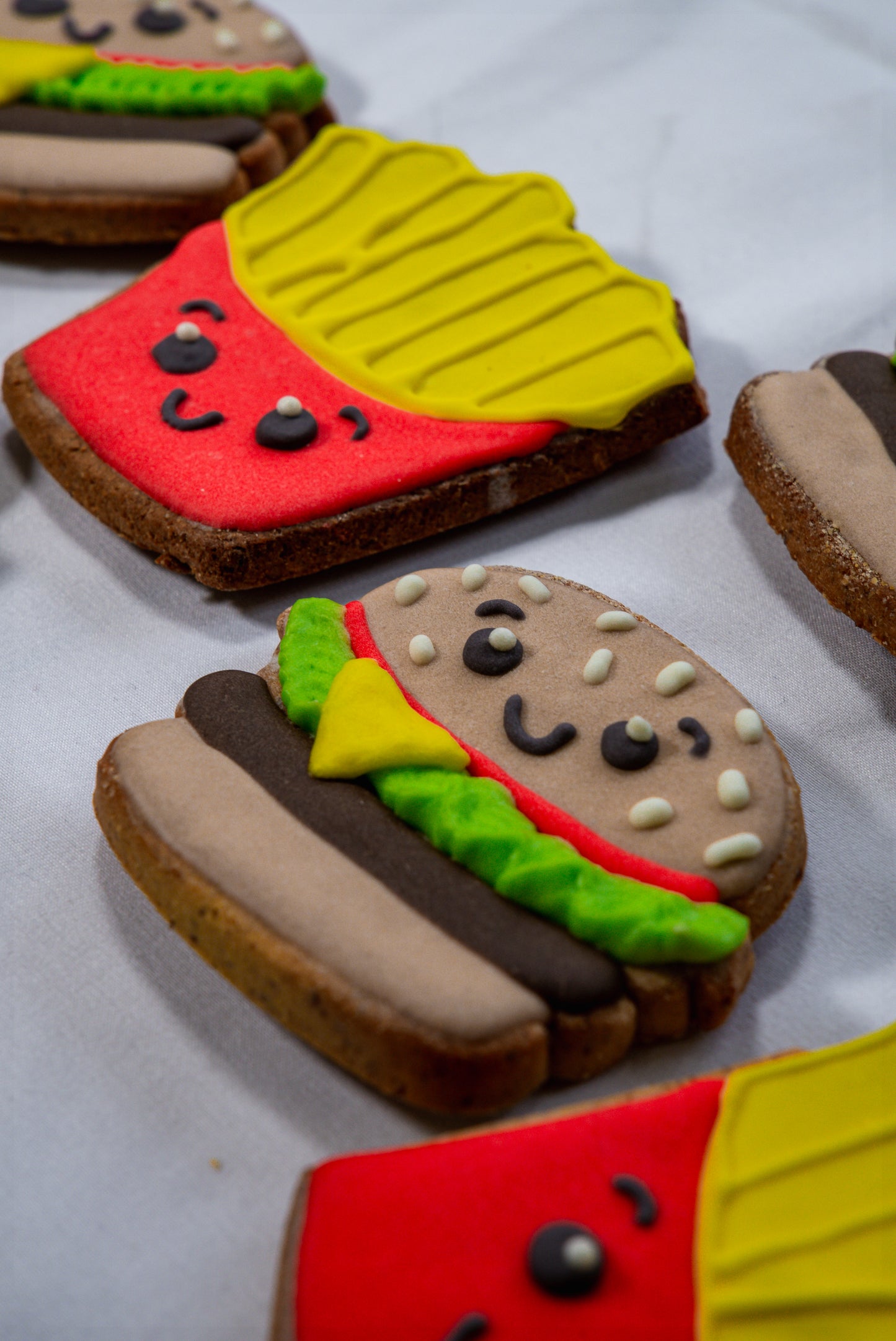 Smiley Burger & Fries