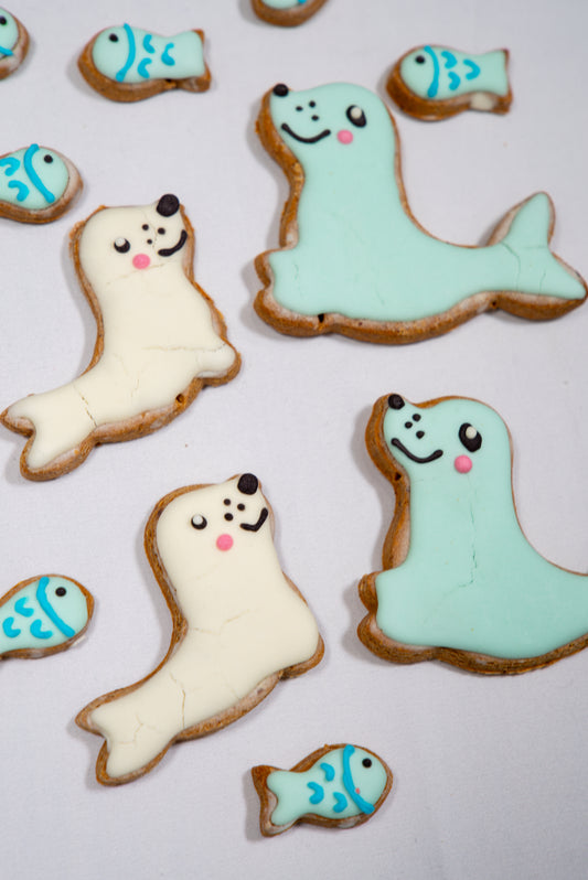 Baby Seal & Fish Set