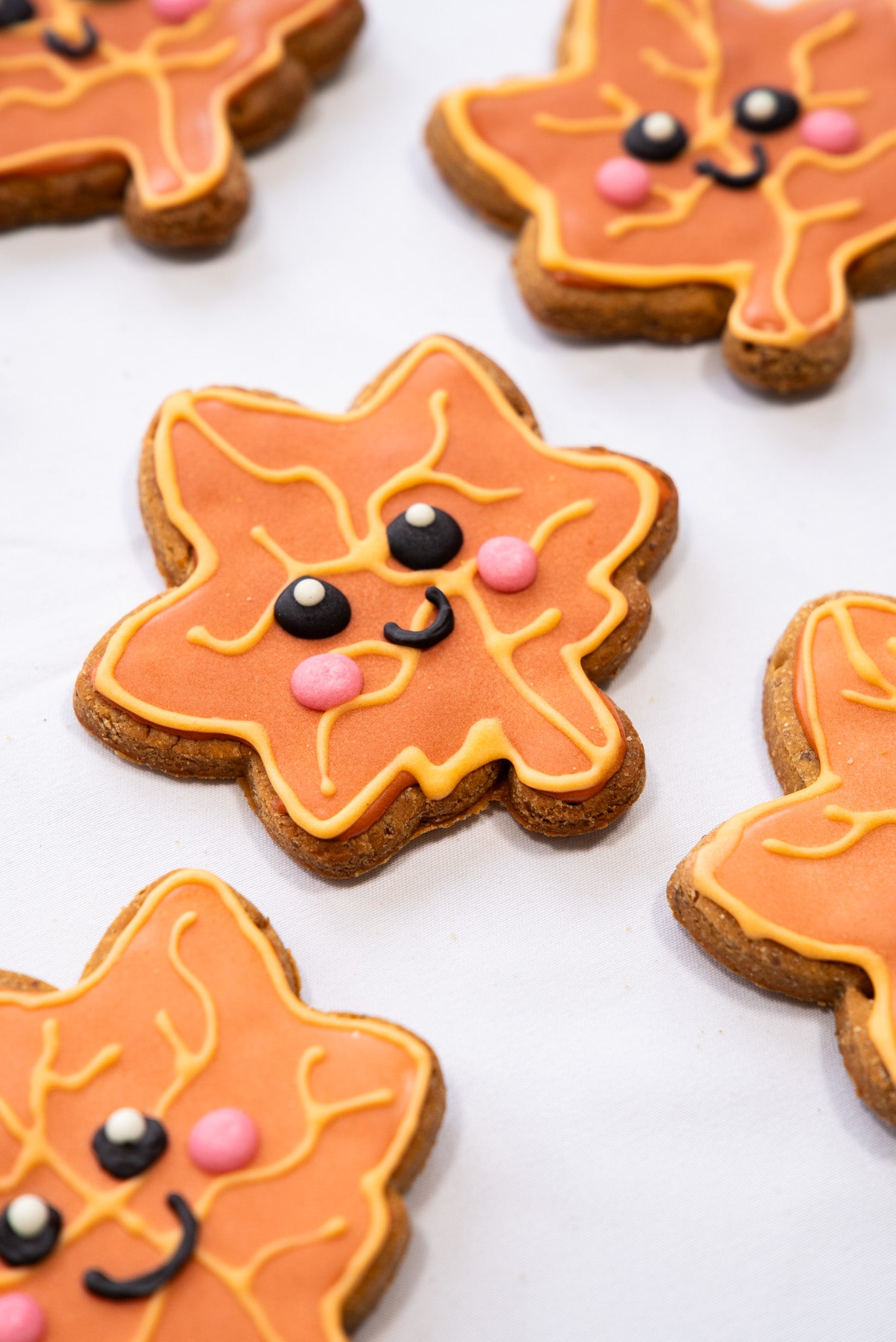 Large Smiley Maple Leaf