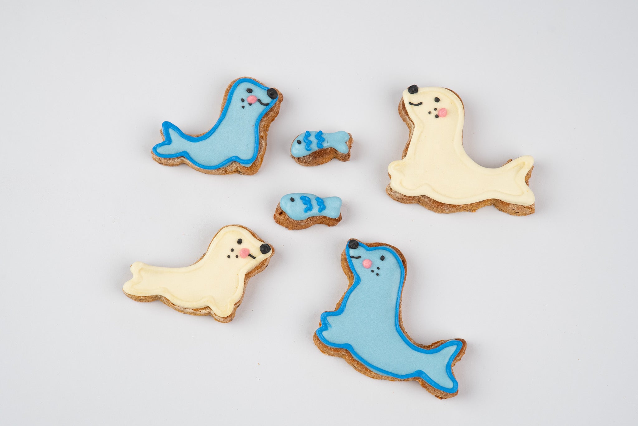 Baby Seal & Fish Set