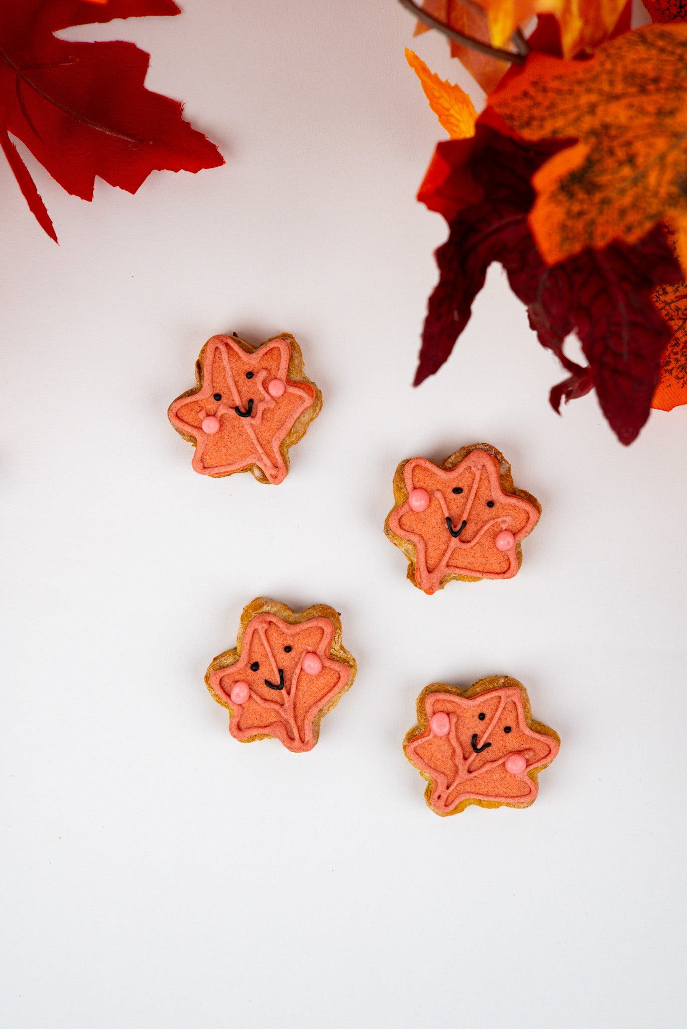 Mini Autumn Leaves - 4 pack