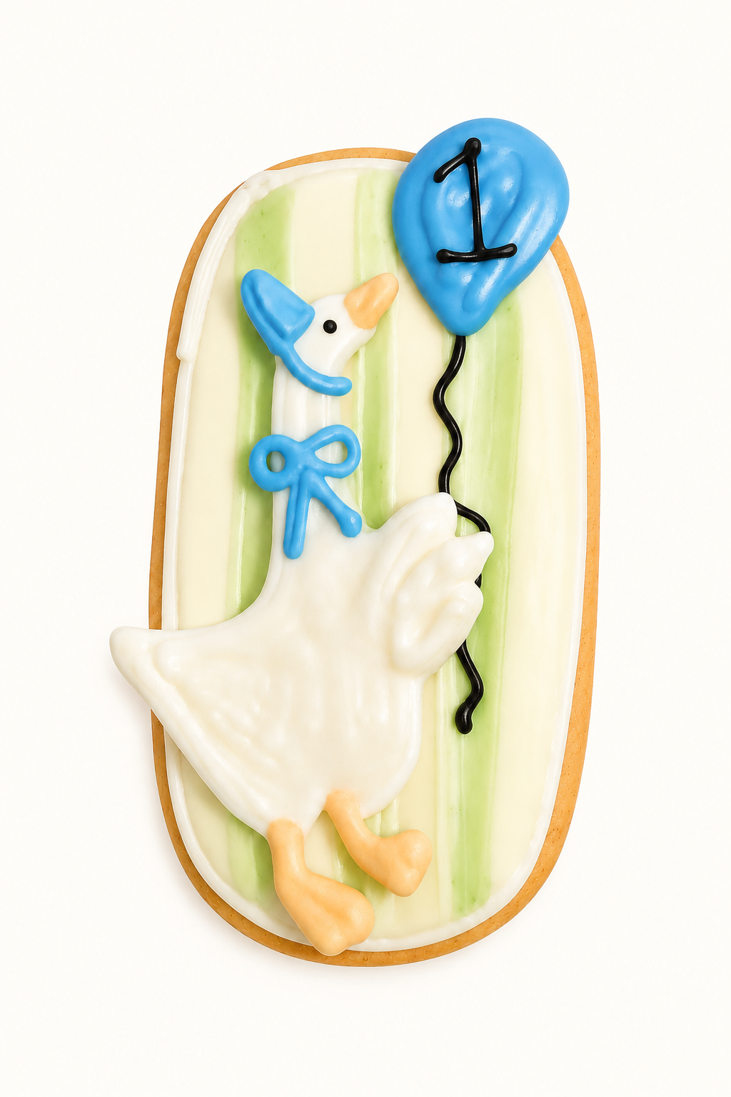 Silly Goose Birthday Biscuit